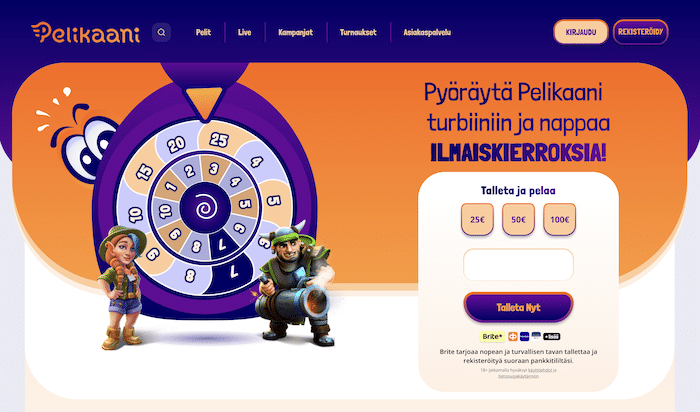 Kuva Pelikaanin bonuksesta