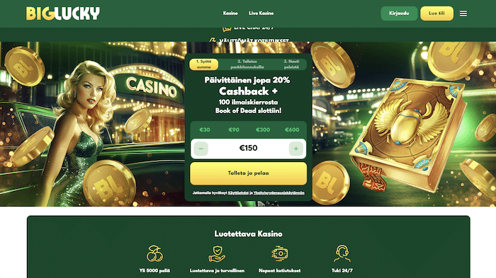 Kuva Big Lucky Casinosta